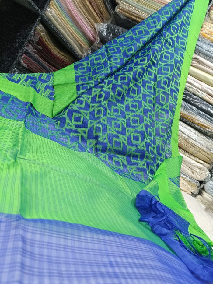 Stylish Cotton Kota Check Saree